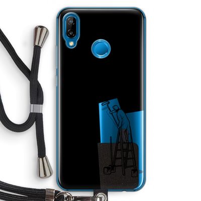 Musketon Painter: Huawei P20 Lite Transparant Hoesje met koord