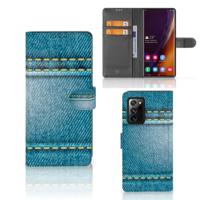 Samsung Galaxy Note20 Ultra | Wallet Case | met Pasjes | Jeans