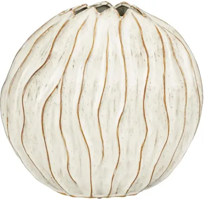 Mica Decorations vaas keramiek jovi 43x22.5x41cm wit