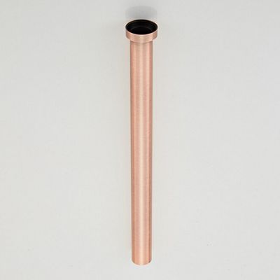 Verlengbuis voor Sifon AquaSplash Copper 40 cm Geborsteld Koper Aquasplash
