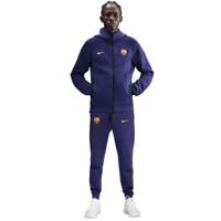 Nike FC Barcelona Tech Fleece Trainingspak Full-Zip 2025-2026 Donkerpaars Goud Nike FC Barcelona Tech Fleece Trainingspak Full-Zip 2025-2026 Donkerpaars Goud