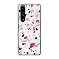 Terrazzo N°12: Sony Xperia 1 III Transparant Hoesje