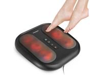 QLT 2 in 1 voetmassage - Shiatsu - infrarood - Zwart