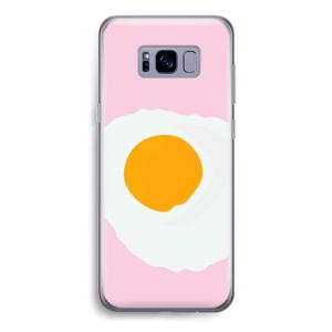 Sunny side up: Samsung Galaxy S8 Transparant Hoesje