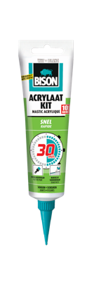 Acrylaatkit Snel 30 minuten Wit Tube 150 ml - Bison