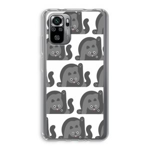 Cats: Xiaomi Redmi Note 10S Transparant Hoesje