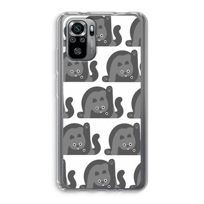 Cats: Xiaomi Redmi Note 10S Transparant Hoesje