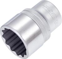 HAZET Dopsleutel 900Z-24 · 1/2 inch (12,5 mm) vierkant hol · Buitentwaalfkant tractieprofiel · SW 24 mm