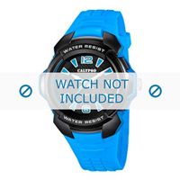 Horlogeband Calypso K5635-4 Rubber Blauw 19mm