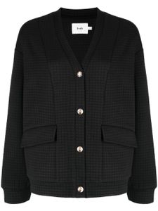 b+ab pull oversize à col v - Noir