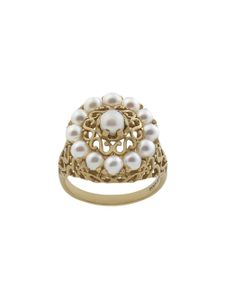 Dolce & Gabbana bague Romance en or jaune 18ct ornée de perle