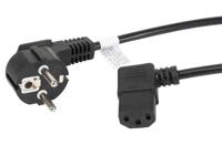 Lanberg CA-C13C-12CC-0018-BK electriciteitssnoer Zwart 2 m C13 stekker CEE7/7