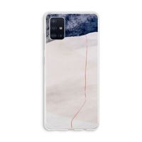 Stone White: Galaxy A51 4G Transparant Hoesje