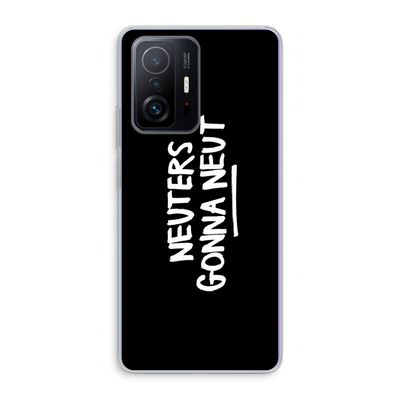 Neuters (zwart): Xiaomi 11T Pro Transparant Hoesje