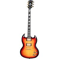 Gibson SG Supreme Fireburst elektrische gitaar met hardshell case