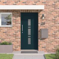 Voordeur Antraciet PVC Voordeur Antraciet PVC