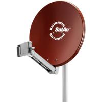 Kathrein CAS 80 Satellietschotel 75 cm Reflectormateriaal: Aluminium Rood, Bruin