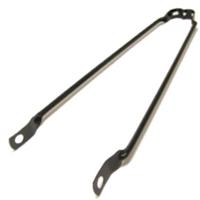 Spatbordstang 28" - zwart