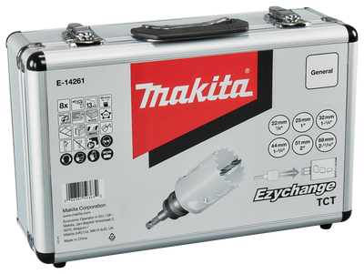 Makita Accessoires Gatzaagset 8-delig hout/metaal/steen - E-14261 E-14261
