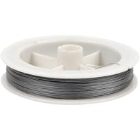 Creativ Company Sieradendraad, dikte 0,38 mm, zilver, 100 m/ 1 rol