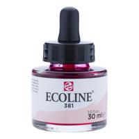 Ecoline • vloeibare waterverf fles 30ml pastelrood 381