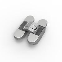 Argenta Tyo - Mat Chroom - onzichtbaar en 3D regelbaar scharnier - LEVERBAAR Q3 2025
