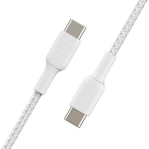 Belkin CAB004BT1MWH USB-kabel 1 m USB C Wit