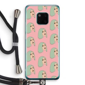 King Kylie: Huawei Mate 20 Pro Transparant Hoesje met koord