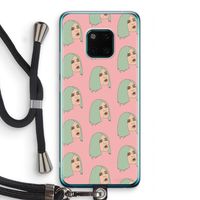 King Kylie: Huawei Mate 20 Pro Transparant Hoesje met koord