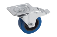 Metafranc Zwenkwiel Transport 100Mm Bl Vastzw - WU0802610