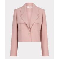 Esqualo - Roze | Dames | Blazer | Roze | 44 | regular | Kamst mode