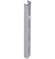 Element wandrail enkel Wit 150 cm - Systeem 50