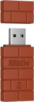8Bitdo USB Wireless Adapter 2 (Brown)