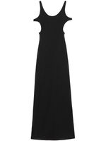 Gucci cut-out ribbed maxi dress - Noir