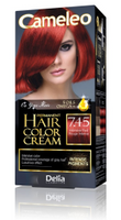 Cameleo Creme Permanente Haarkleuring 7.45 Intensief Rood - thumbnail