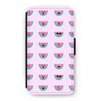 Smiley watermeloenprint: iPhone 11 Pro Flip Hoesje