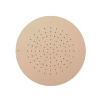 Hoofddouche Tres Ducha | 38x38 cm | Rond | 24K Rose Goud Mat