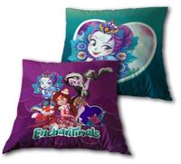 Aymax kussen Enchantimals paars/turquoise 35 x 35 cm - thumbnail