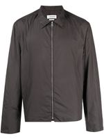Lanvin chemise légère à fermeture zippée - Gris