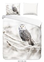 Good Morning Dekbedovertrek Snowy Owl 200 x 200/220 cm + 2 kussenslopen - thumbnail