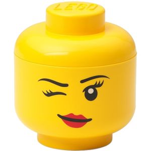 Room Copenhagen Lego Storage Head Mini - Winky opbergdoos