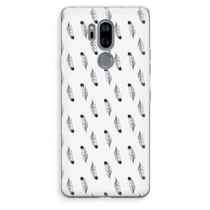 Pluimen: LG G7 Thinq Transparant Hoesje