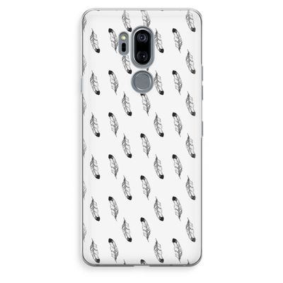 Pluimen: LG G7 Thinq Transparant Hoesje