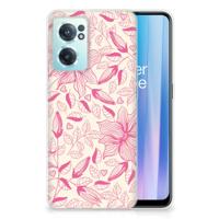 OnePlus Nord CE 2 5G | TPU Case | Pink Flowers