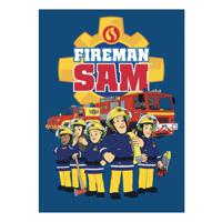 Brandweerman sam Fleece Deken Brandweerman Sam, 110x140cm