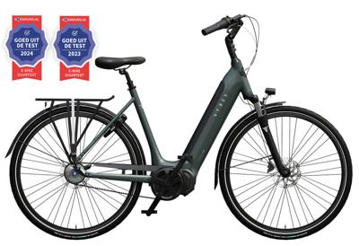 Vyber Ride E1 Pro Belt 522Wh 28 Inch 49 cm Dames 7V Hydraulische schijfrem Donkergroen