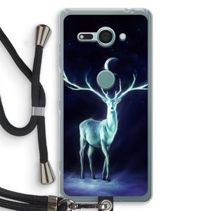 Nightbringer: Sony Xperia XZ2 Compact Transparant Hoesje met koord