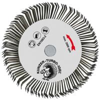 KUNZER Round brush with mandrel m14/d=100mm steel