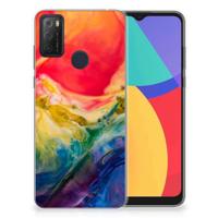 Smartphone hoesje Alcatel 1S (2021) Watercolor Dark