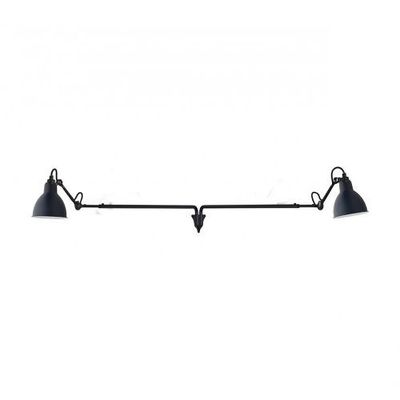 DCW Editions Lampe Gras N213 Double Round Wandlamp - Blauw